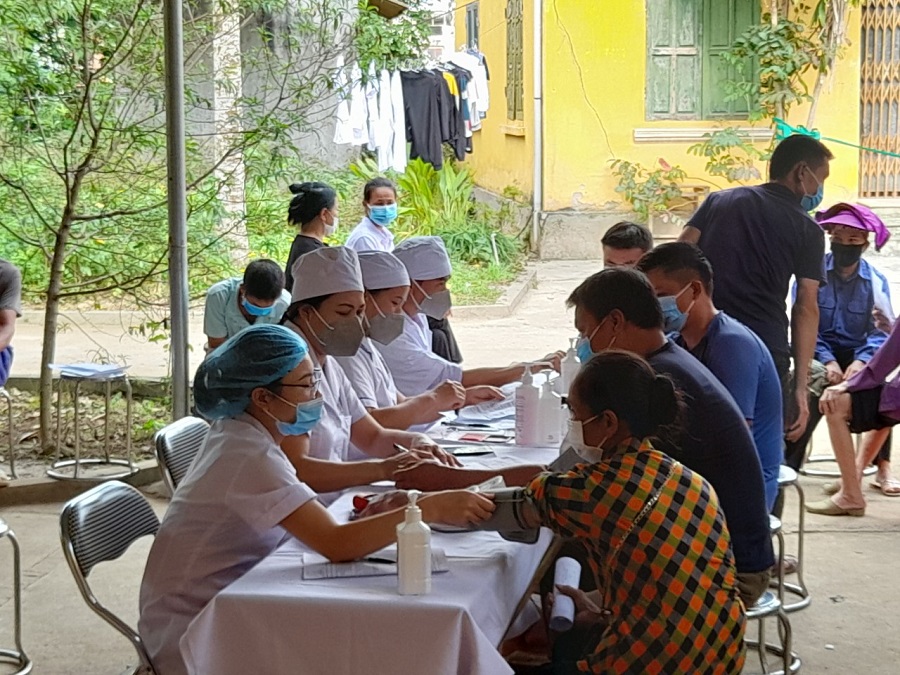 Tập trung nguồn lực y tế cho công tác tiêm chủng mở rộng trên địa bàn huyện Hữu Lũng