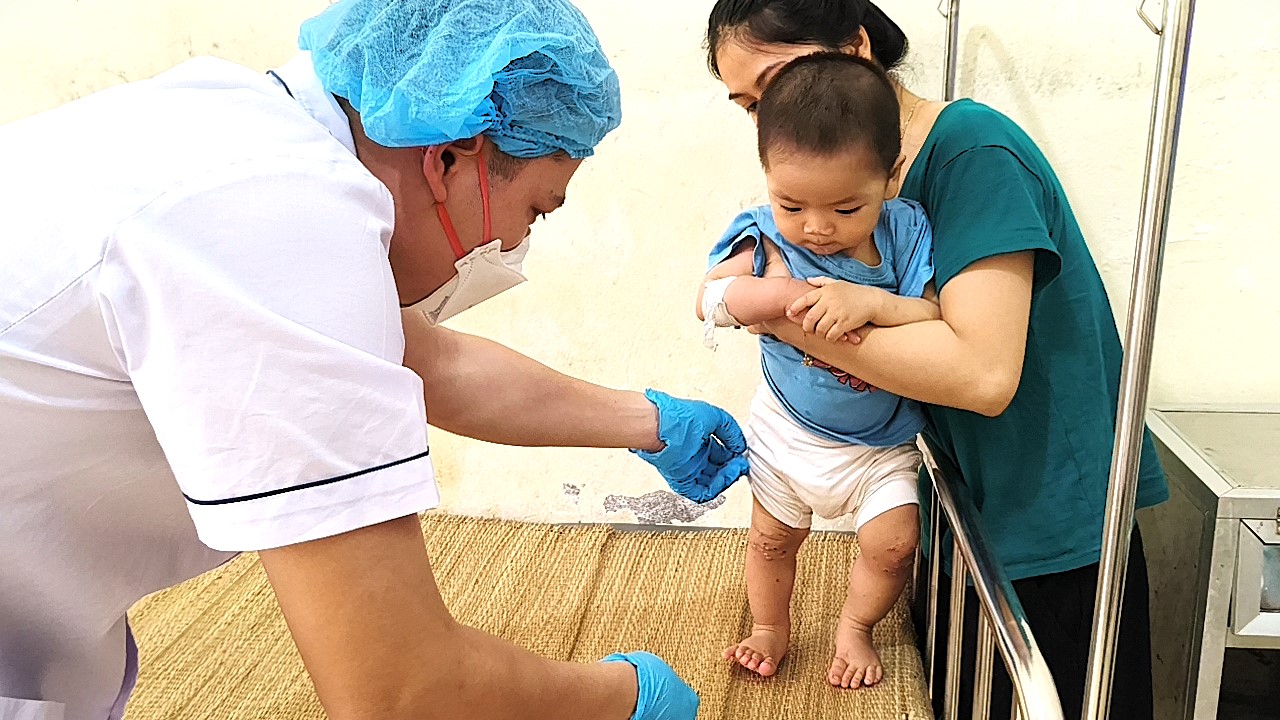 Ghi nhận hơn 20 ca bệnh tay chân miệng nhập viện trong hơn 1 tháng