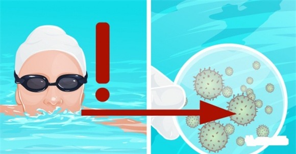 Bể bơi – Nơi nguy cơ lây nhiễm bệnh
